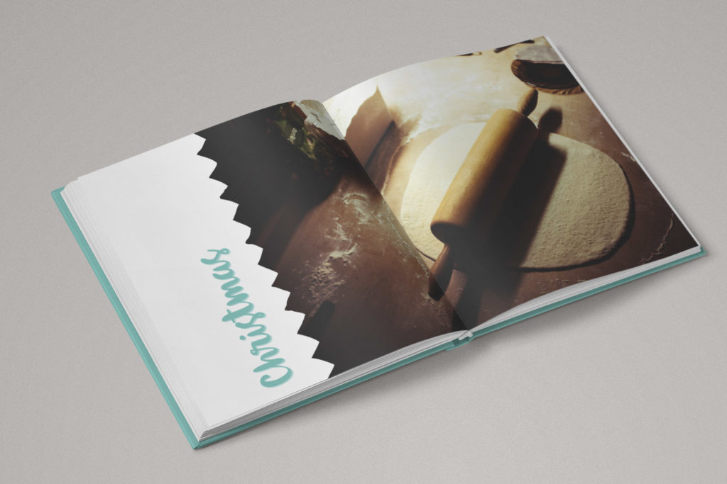 Christmas recipes intro page
