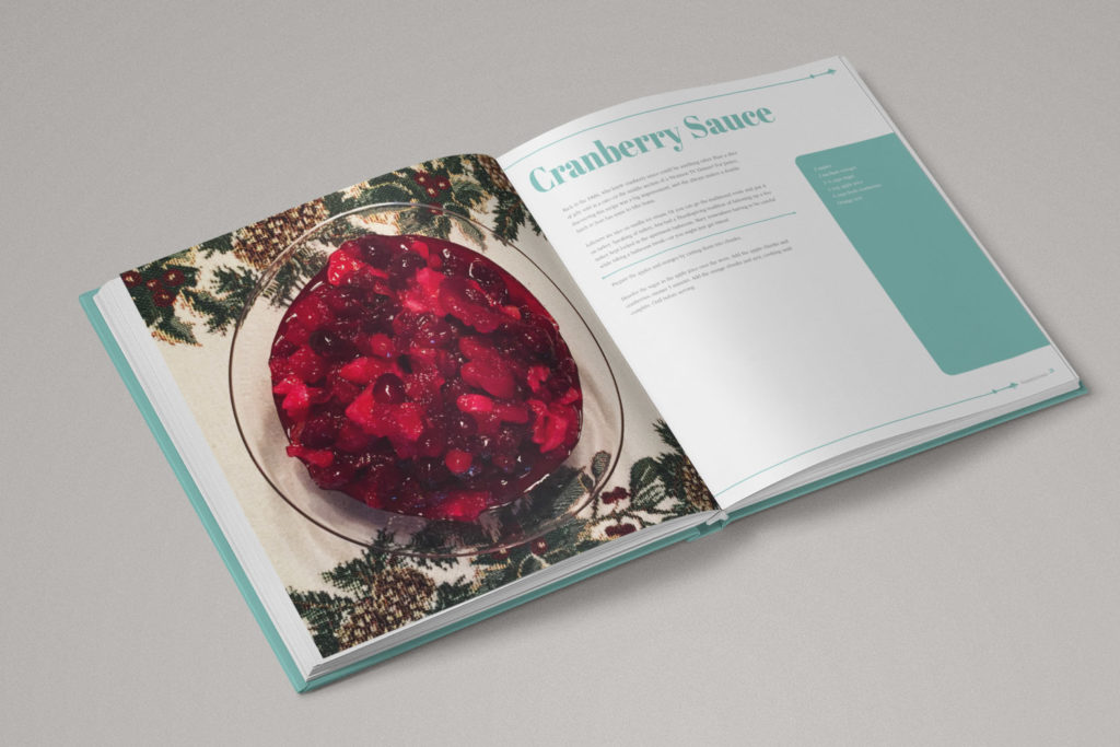 Family recipe for cranberry sauce